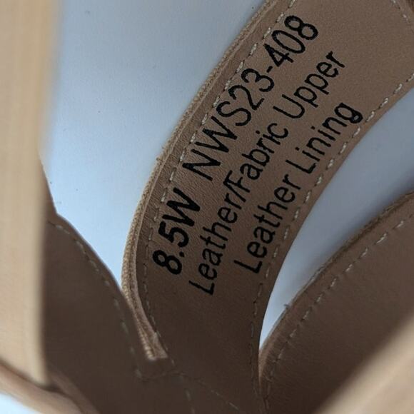 David Tate Quilt Slingback Embellished Strappy Sandals Brown Size 8.5W EU39 - Picture 7 of 11